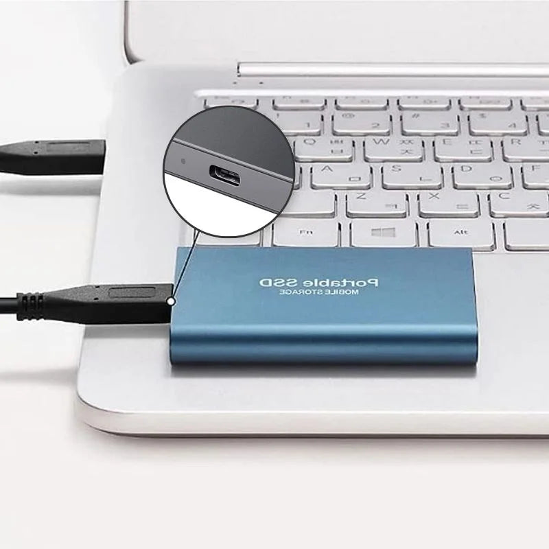 Disque SSD Externe Portable Aluminium 6