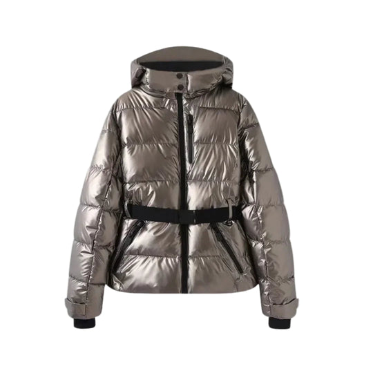 Doudoune Femme Ceinturée Chic 0
