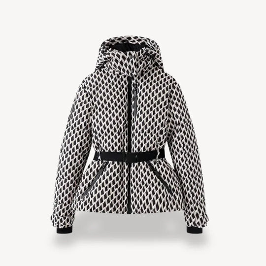 Doudoune Femme Ceinturée Chic 1