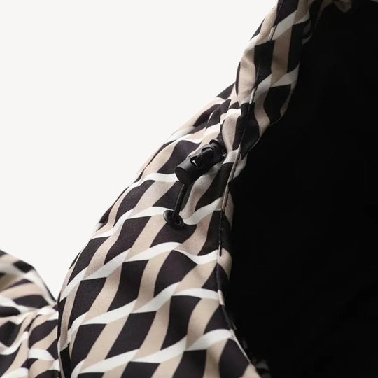Doudoune Femme Ceinturée Chic 8