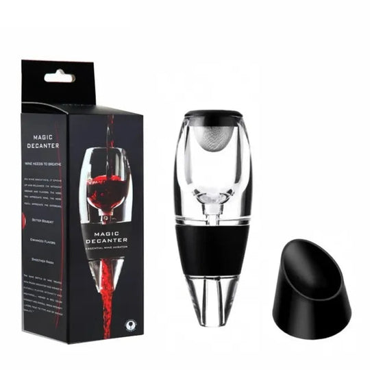 Ensemble Aérateur de Vin avec Carafe et Verseur pour Dégustation Optimale 0