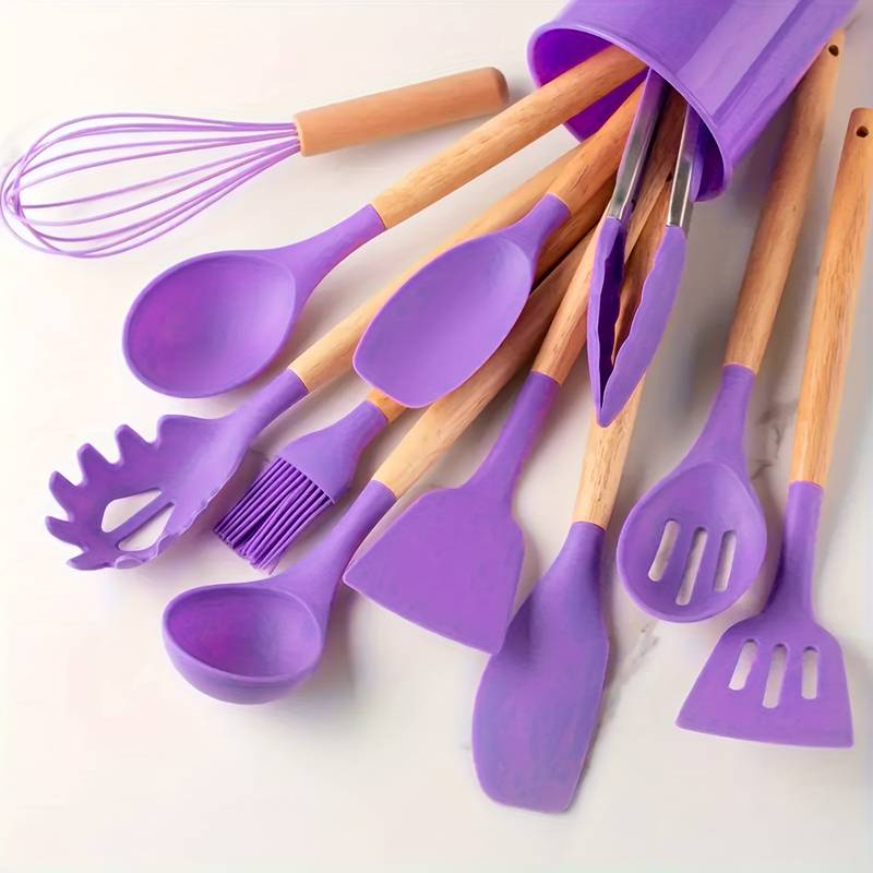 Ensemble d'Ustensiles de Cuisine Pratiques 12 Pièces Ergonomiques 17