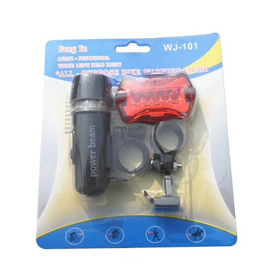 Ensemble d'éclairage vélo LED avant et arrière pour visibilité optimale 1