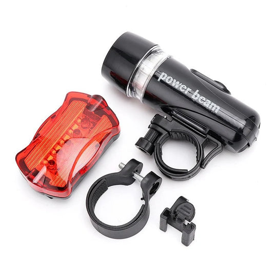 Ensemble d'éclairage vélo LED avant et arrière pour visibilité optimale 3