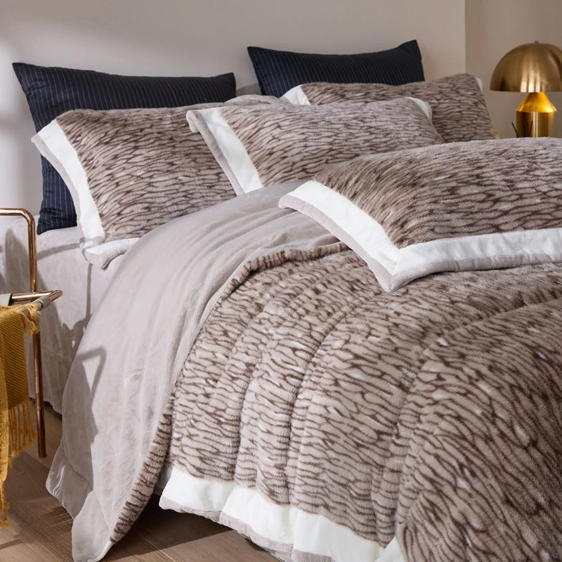 Ensemble de Couette Réversible pour Femme Confortable 0