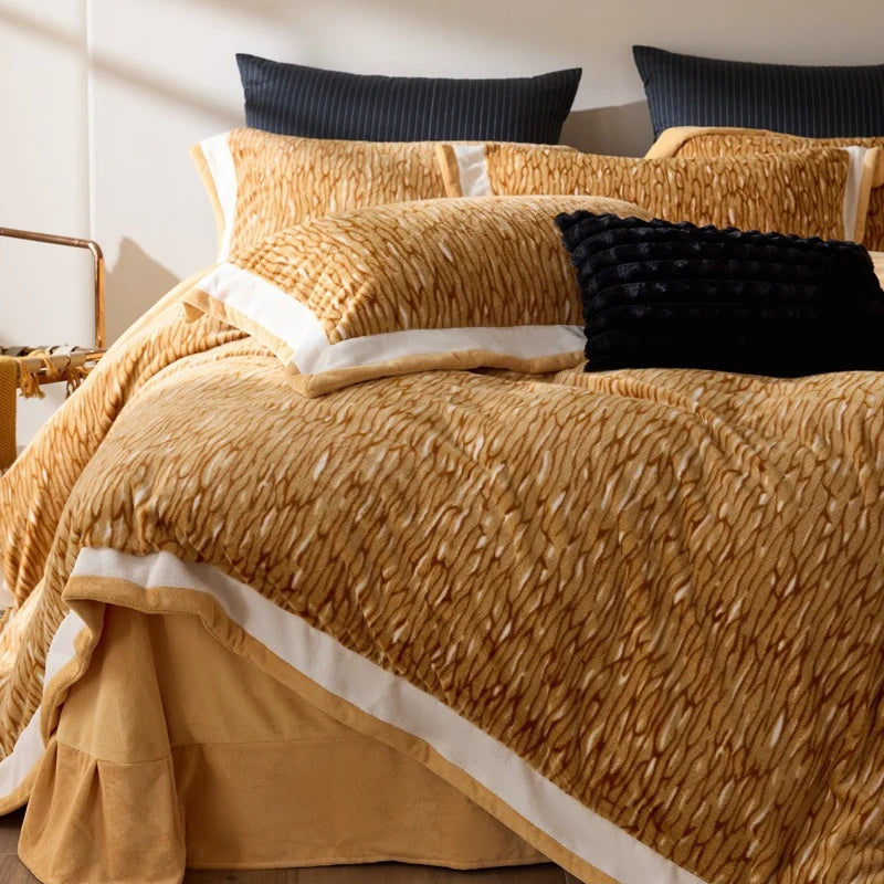 Ensemble de Couette Réversible pour Femme Confortable 4