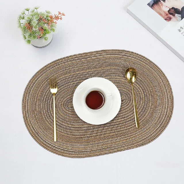 Ensemble de Sets de Table Boho Rustiques pour Décoration de Table 0