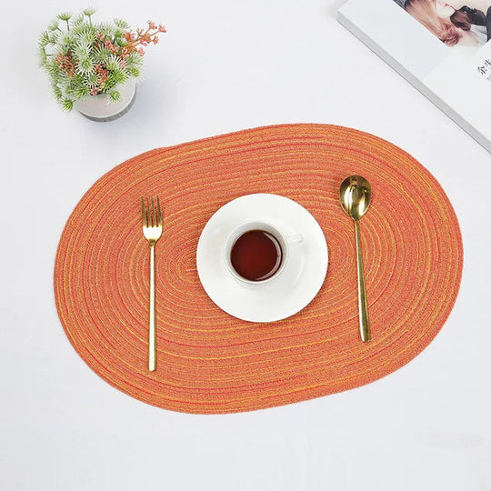 Ensemble de Sets de Table Boho Rustiques pour Décoration de Table 9