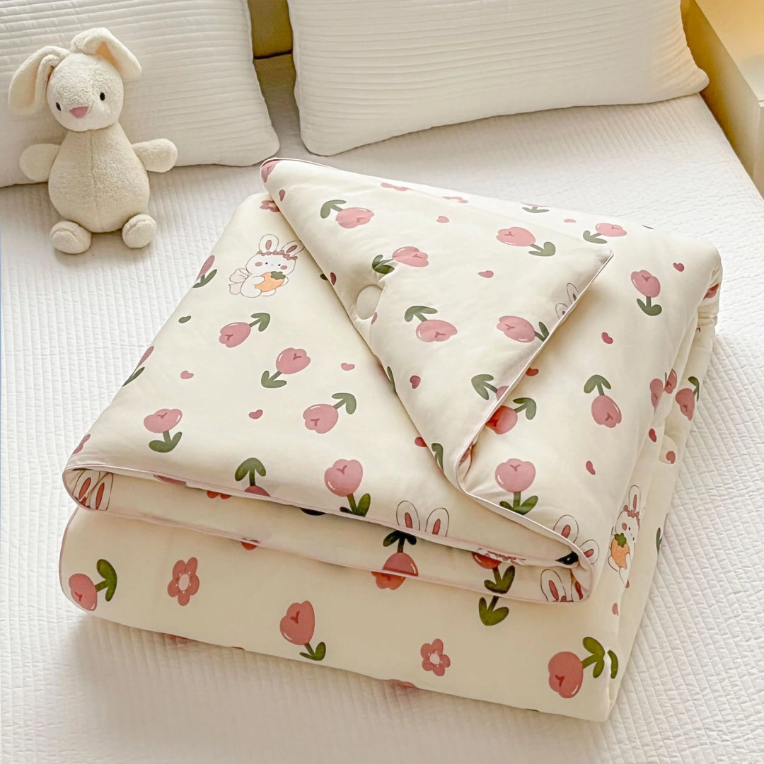 Ensemble de literie enfant motifs animaux avec couette matelassée 15