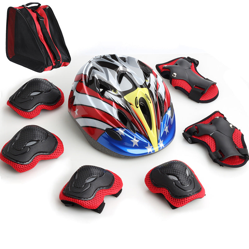 Ensemble de protection sportive enfant multi-usage 9