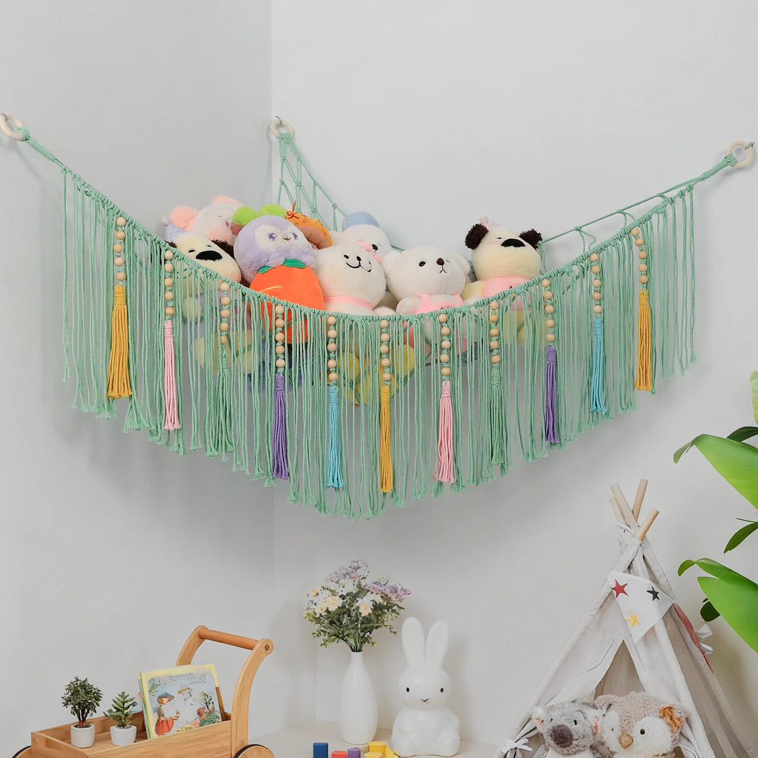 Étagère Murale Macramé Style Bohème pour Intérieur 3