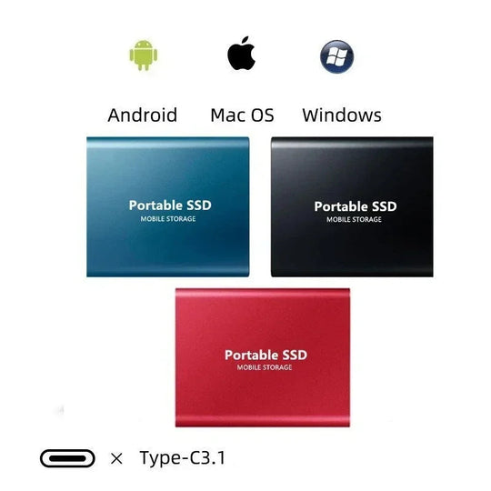 SSD externe 128 To Compact et Rapide