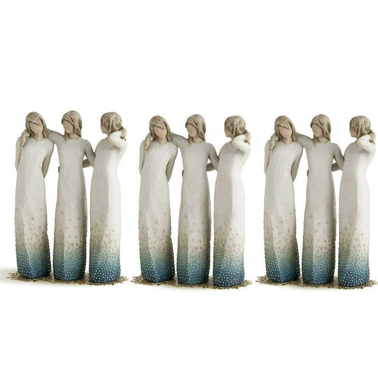 Figurine Sculptée Femme Amie 6