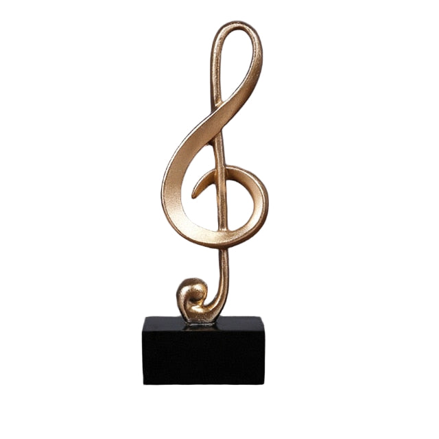 Figurine de Décoration Musicale en Résine 0