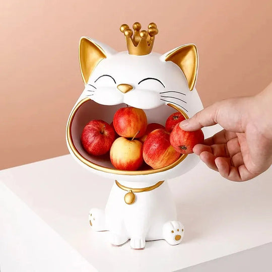 Figurine de rangement Chat Joyeux 1