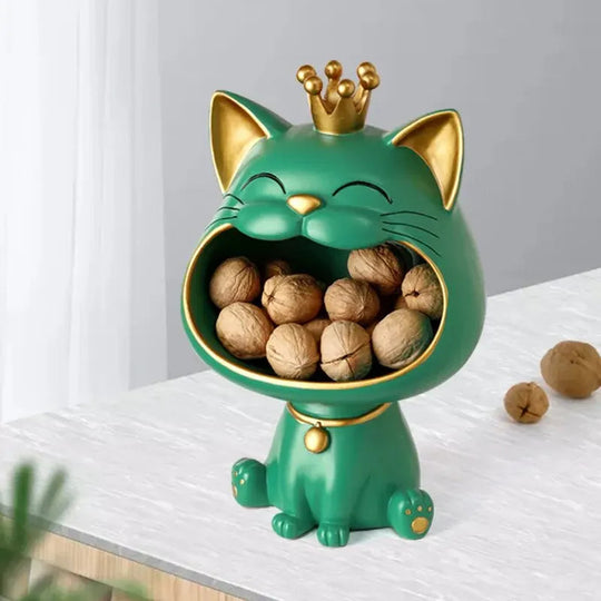 Figurine de rangement Chat Joyeux 3