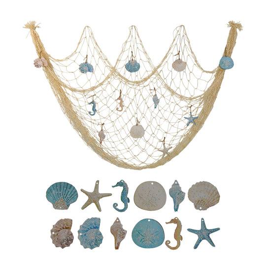 Filet décoratif mural style nautique pour intérieur 7