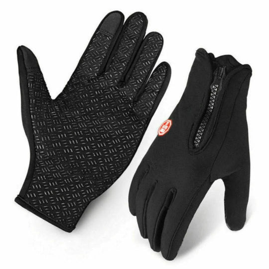 Gants Homme Imperméables Chauds avec Compatibilité Écrans Tactiles 1
