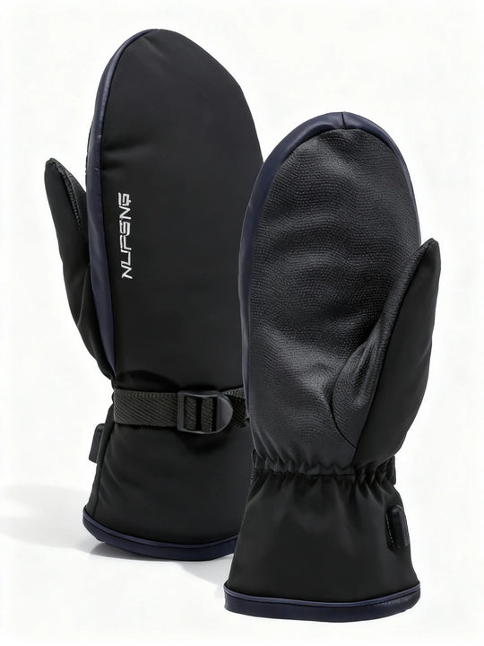 Gants chauffants unisexes double face avec batterie rechargeable USB 0