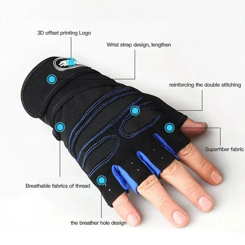 Gants d'Entraînement Unisexes avec Maintien de Poignet 4