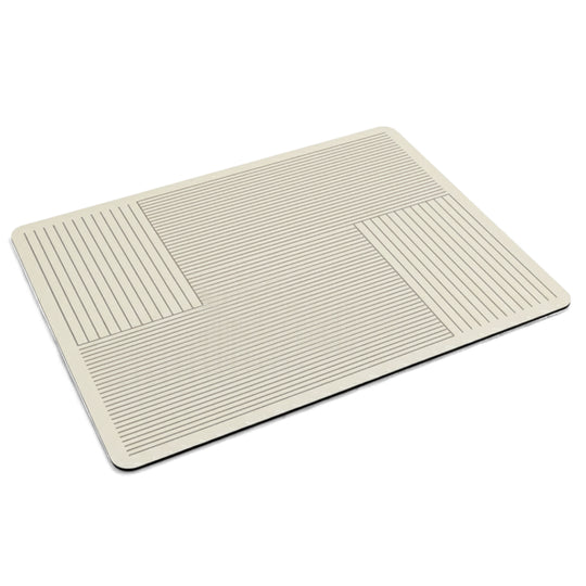 Tapis de Cuisine Antidérapant Design Géométrique Minimaliste 30x40 cm