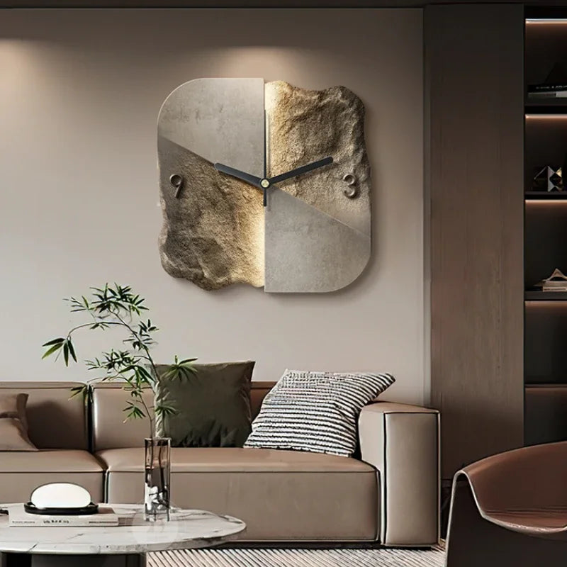Horloge Murale Artistique Design Abstrait 2