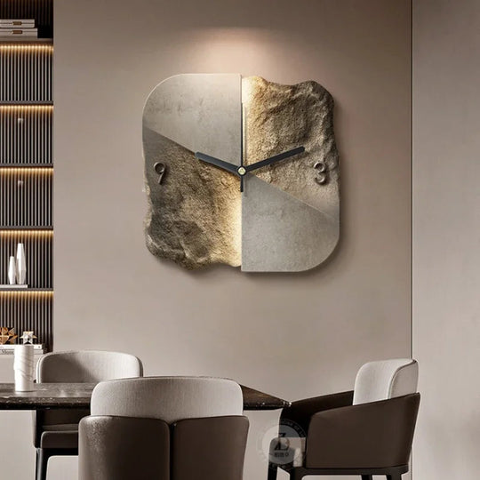 Horloge Murale Artistique Design Abstrait 3