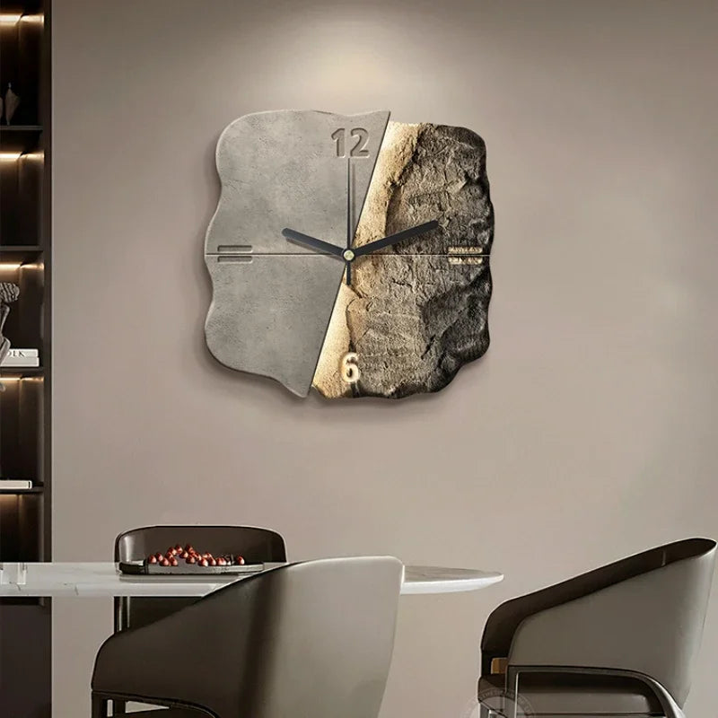 Horloge Murale Artistique Design Abstrait 4