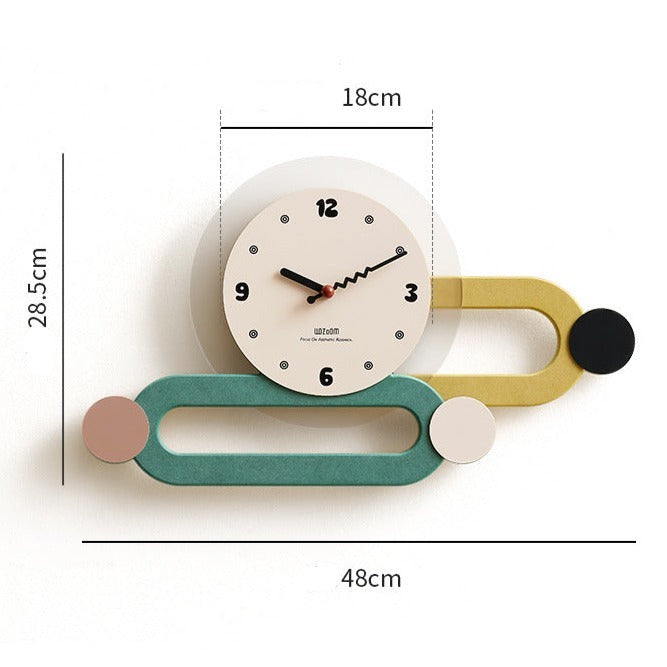 Horloge Murale Longue 3D Moderne 6