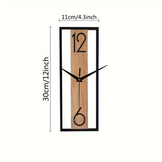 Horloge Murale Rectangulaire Moderne 0