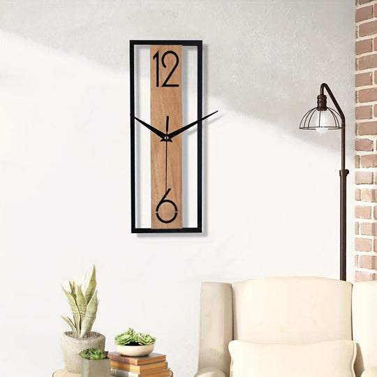 Horloge Murale Rectangulaire Moderne 7