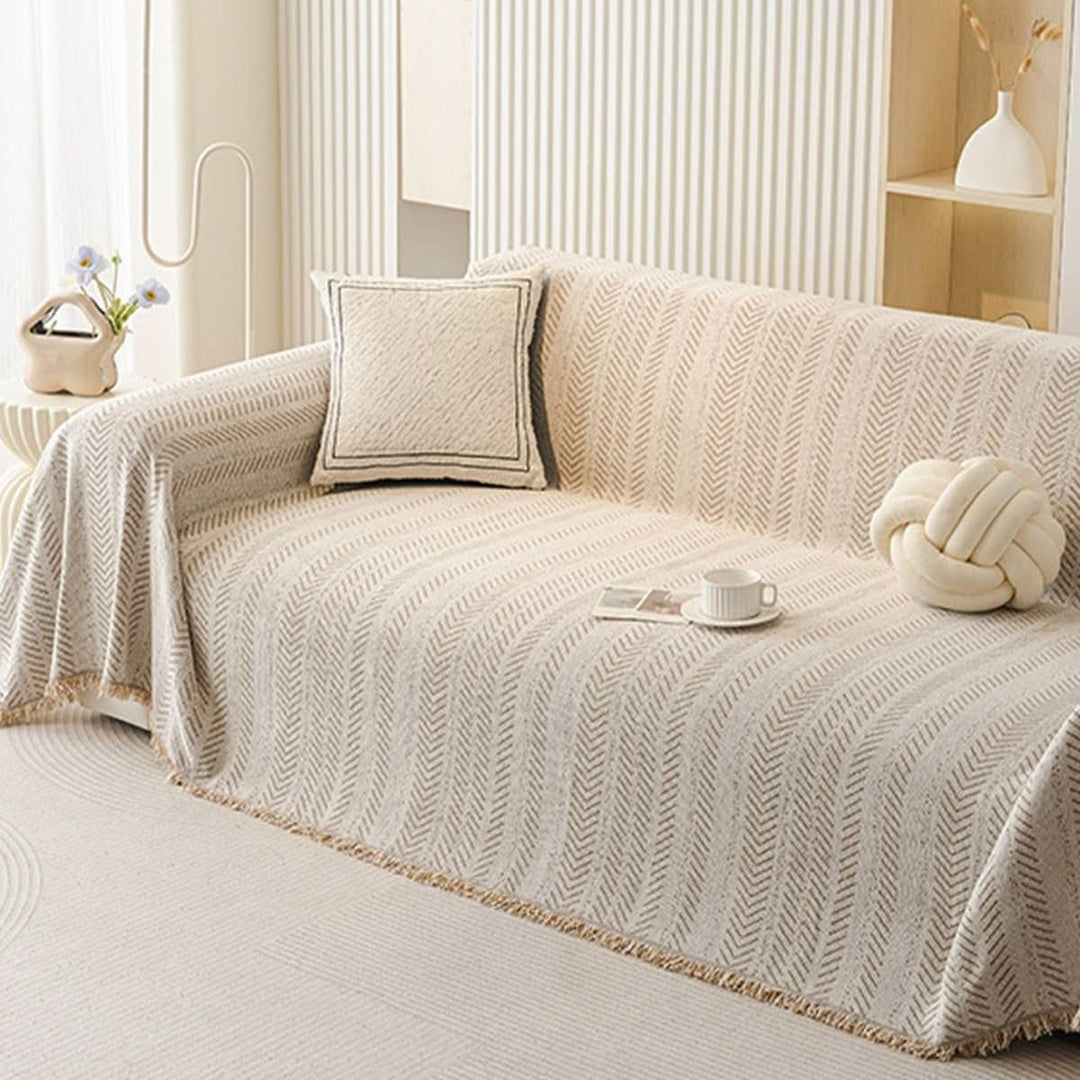 Housse de Canapé Moderne Motif Chevron pour un Style Contemporain 4