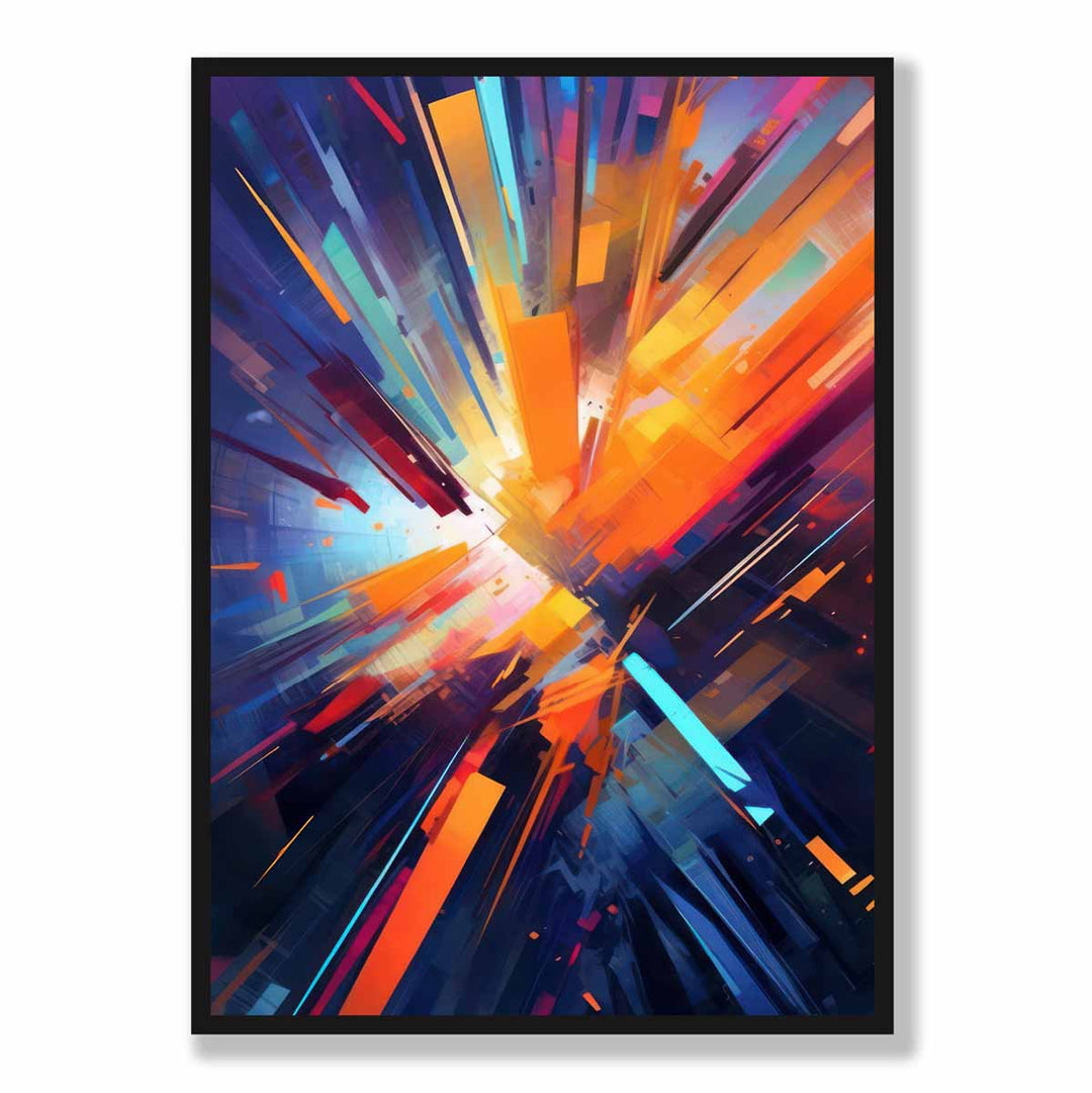 Impression d'Art Abstraite Colorée pour Décoration Murale Moderne 5