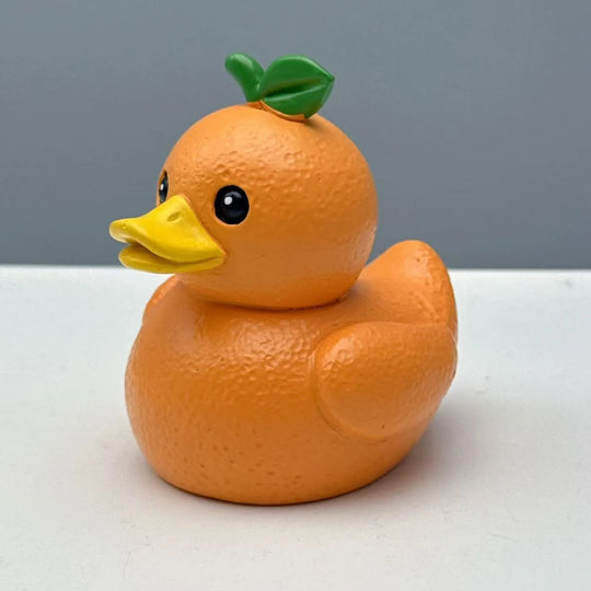 Jouet Canard en Caoutchouc Motif Légumes Original 1