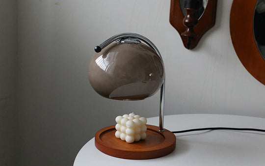 Lampe Chauffe-Bougie Élégante en Verre 6