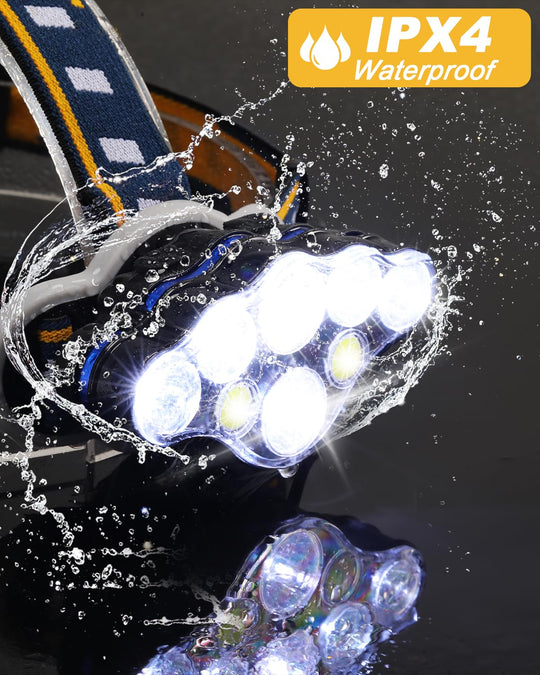 Lampe Frontale Rechargeable Puissante 18 000 Lumens pour Trail et Activités en Plein Air 3