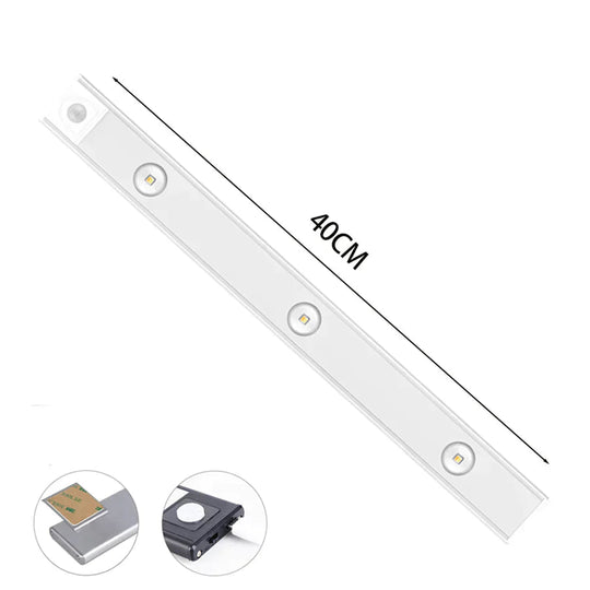 Lampe LED d'armoire sans fil avec capteur de mouvement 1