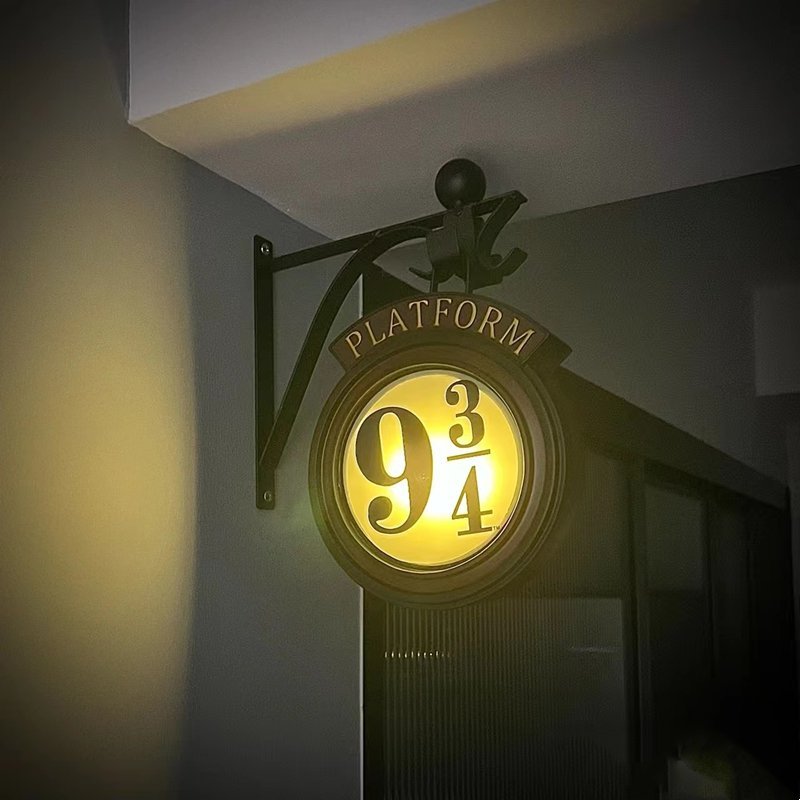 Lampe Murale Métro 9 3/4 pour Fans de Fantastique 0