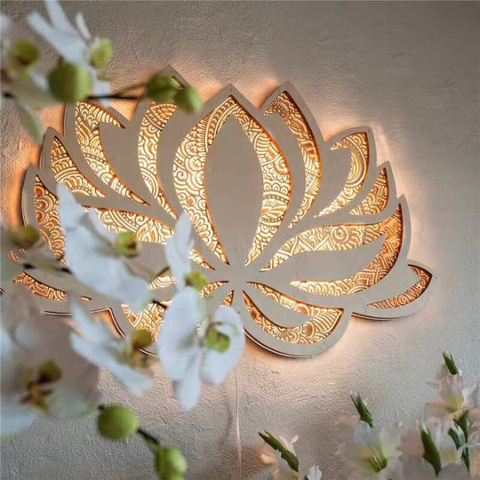 Lampe Murale Moderne Mandala LED 1