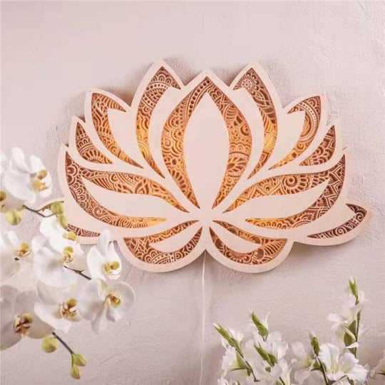 Lampe Murale Moderne Mandala LED 3