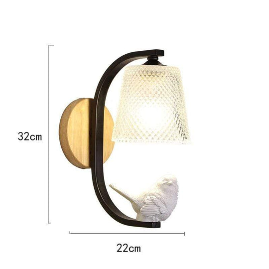 Lampe Murale Oiseau Design Unique Applique Murale Artistique 5
