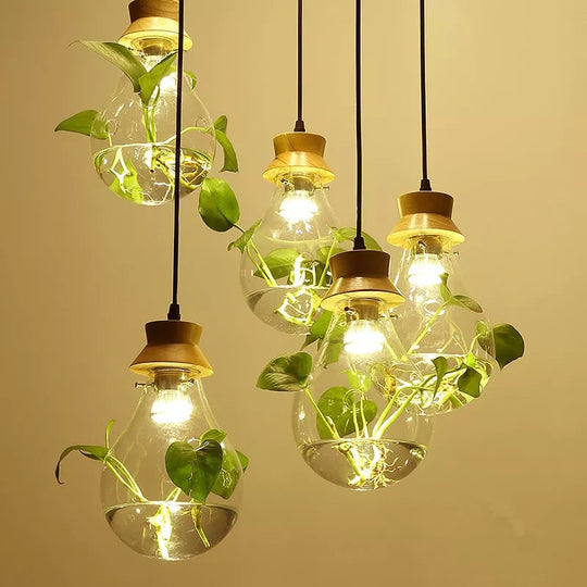 Lampe Suspendue Végétale Design Moderne 0