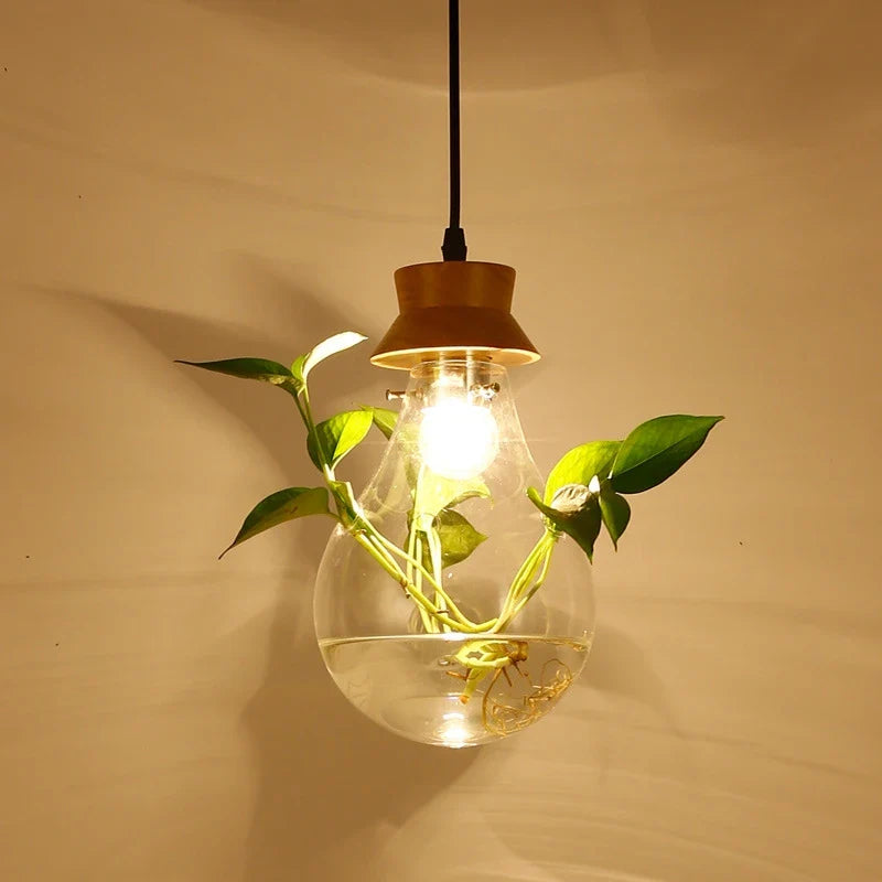 Lampe Suspendue Végétale Design Moderne 1