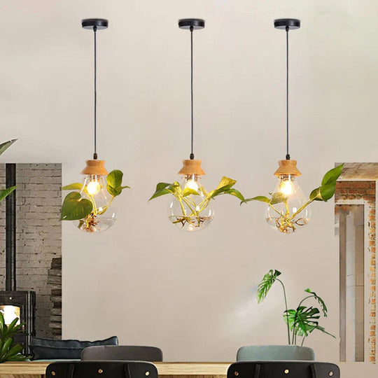 Lampe Suspendue Végétale Design Moderne 2