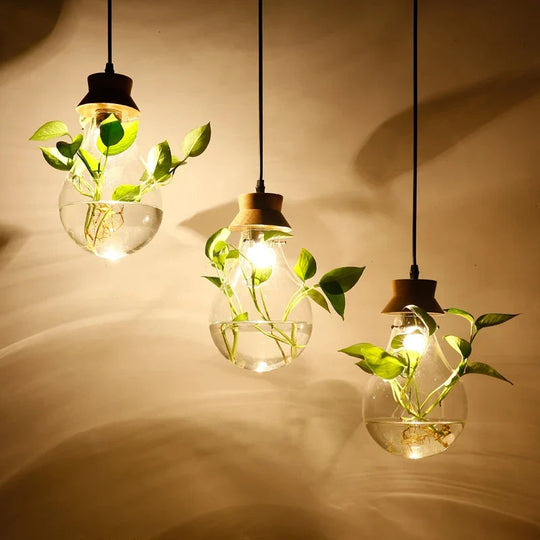 Lampe Suspendue Végétale Design Moderne 3