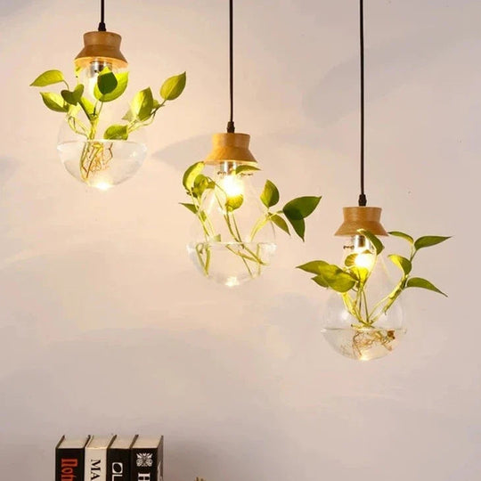 Lampe Suspendue Végétale Design Moderne 4