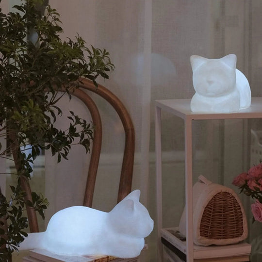 Lampe Veilleuse Chat Rêveur 3