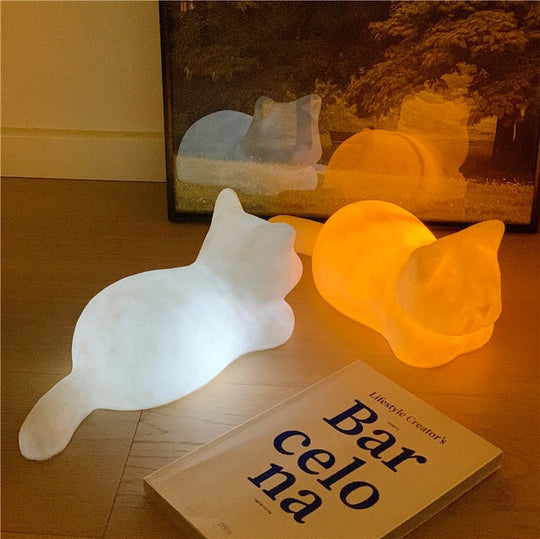 Lampe Veilleuse Chat Rêveur 5