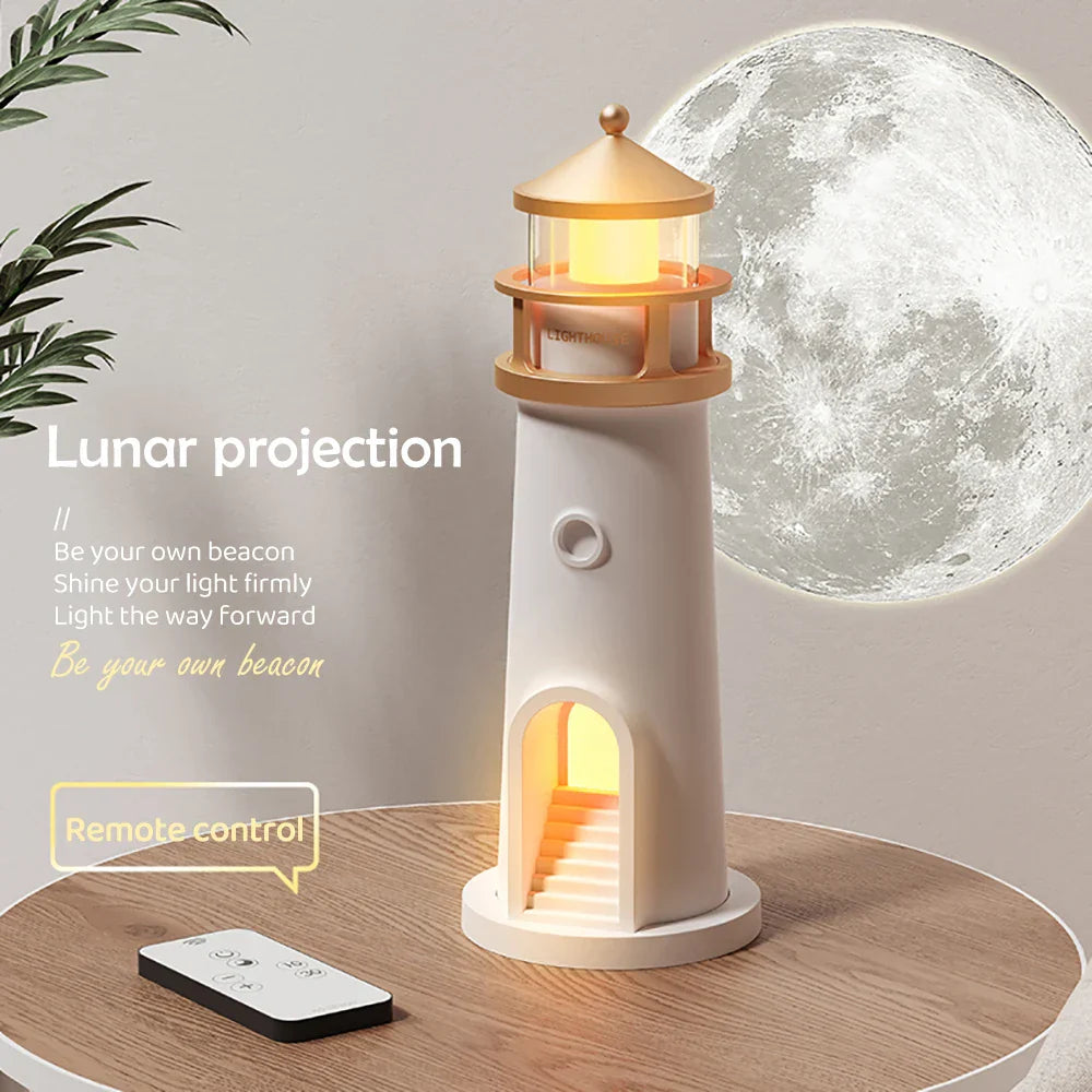 Lampe d'Ambiance Multifonctionnelle avec Projection et Bluetooth 4