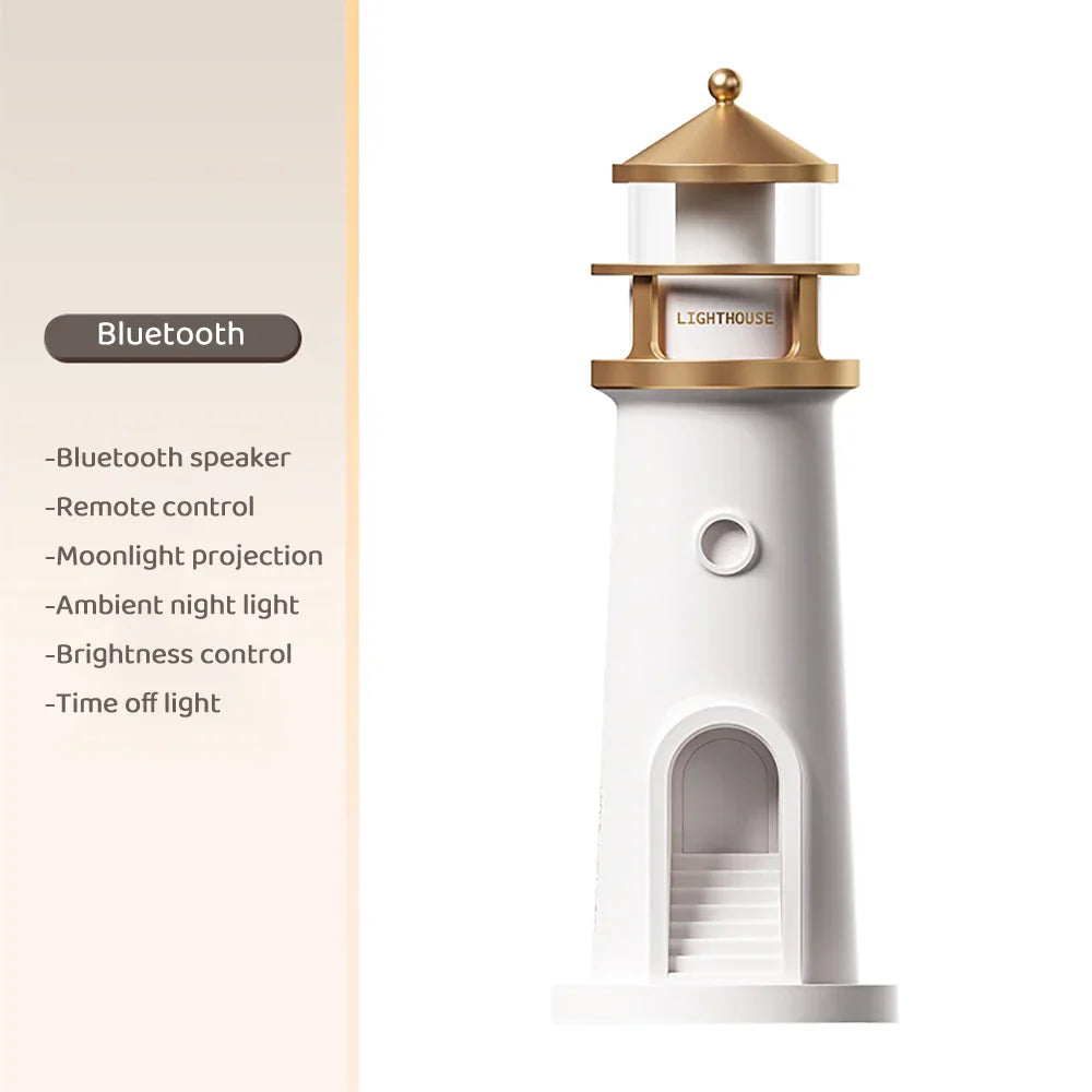 Lampe d'Ambiance Multifonctionnelle avec Projection et Bluetooth 6